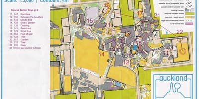 地図のエプソムオークランド