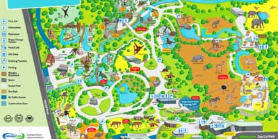 地図のオンライン旅行会社エク動物園