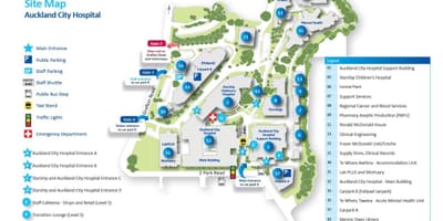 地図のオンライン旅行会社エク病院